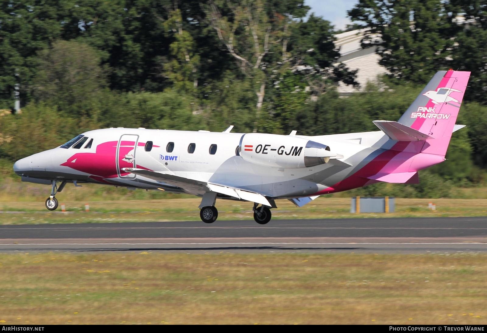 Aircraft Photo of OE-GJM | Cessna 560XL Citation XLS | Pink Sparrow | AirHistory.net #262961