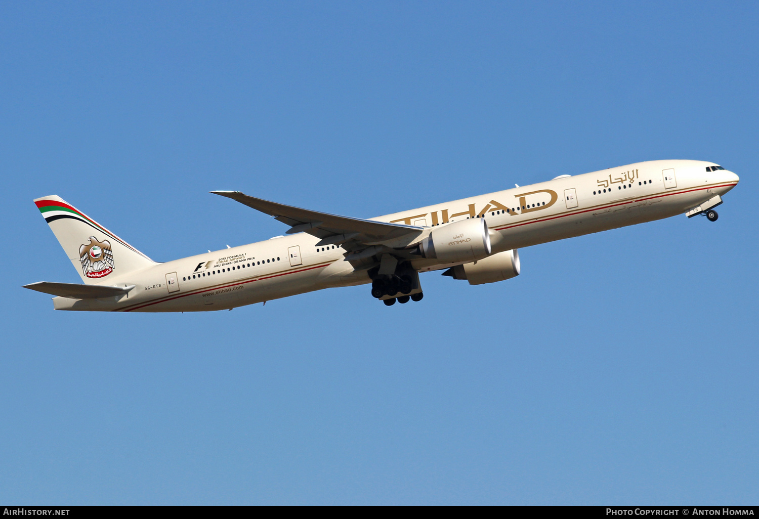 Aircraft Photo of A6-ETS | Boeing 777-3FX/ER | Etihad Airways | AirHistory.net #262986