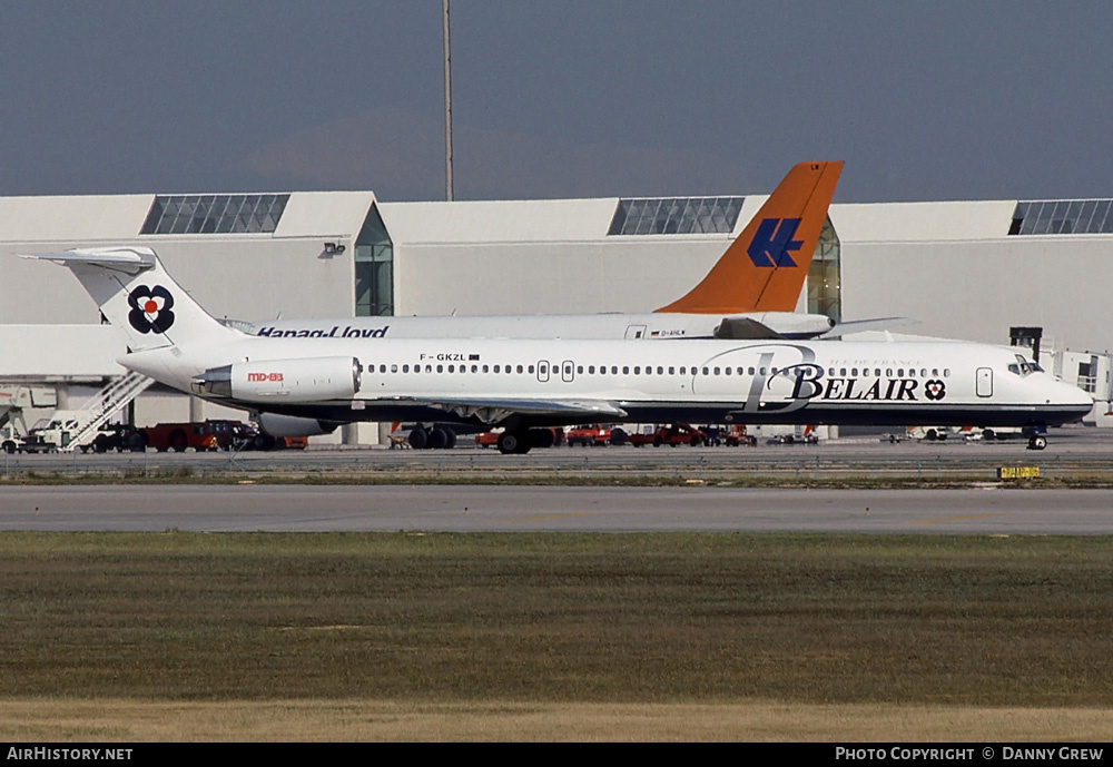 Aircraft Photo of F-GKZL | McDonnell Douglas MD-83 (DC-9-83) | Belair - Ile de France | AirHistory.net #262996