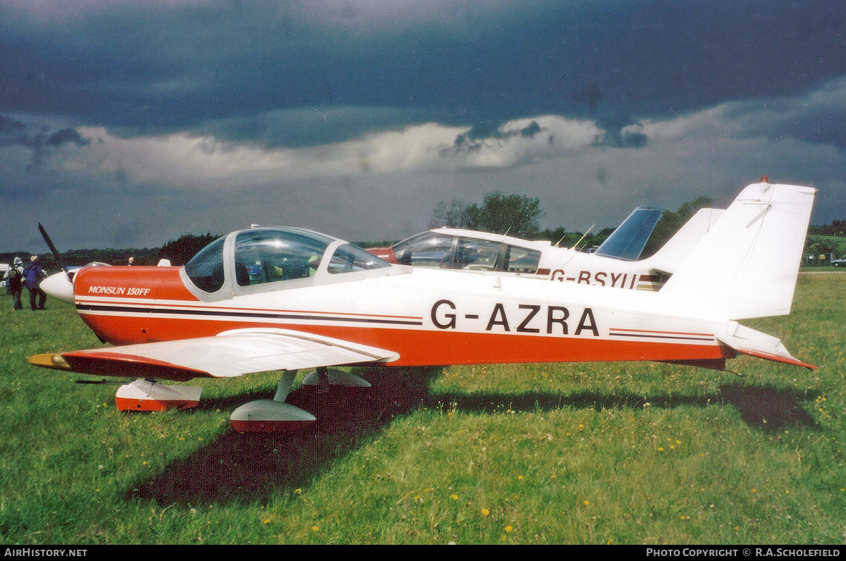 Aircraft Photo of G-AZRA | Bolkow BO-209 Monsun 150FF | AirHistory.net #263012