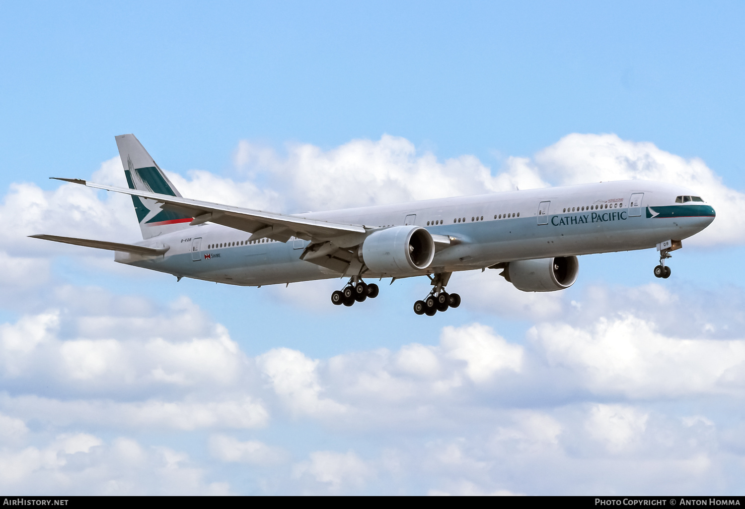 Aircraft Photo of B-KQB | Boeing 777-367/ER | Cathay Pacific Airways | AirHistory.net #263023