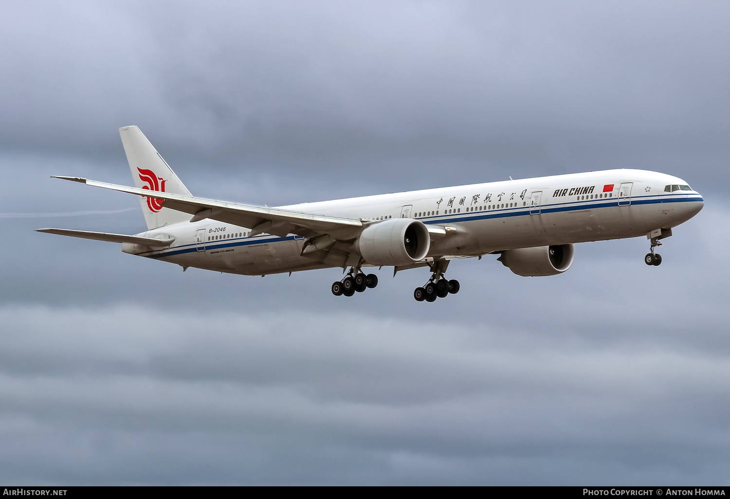 Aircraft Photo of B-2046 | Boeing 777-39L/ER | Air China | AirHistory.net #263034
