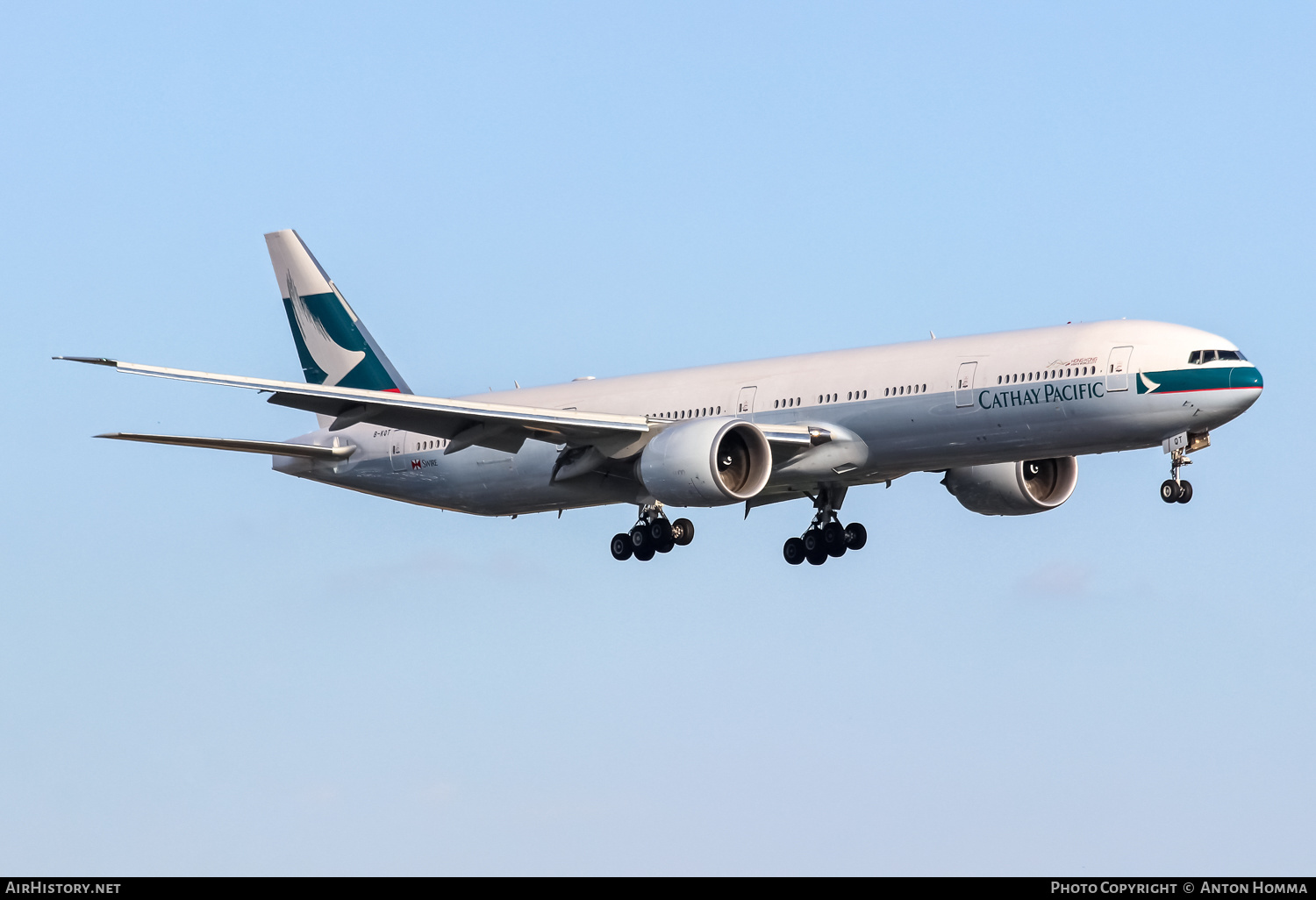 Aircraft Photo of B-KQT | Boeing 777-367/ER | Cathay Pacific Airways | AirHistory.net #263037