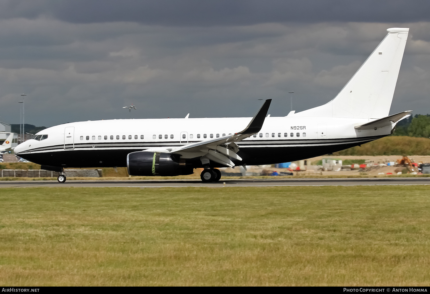 Aircraft Photo of N92SR | Boeing 737-7JR BBJ | AirHistory.net #263038