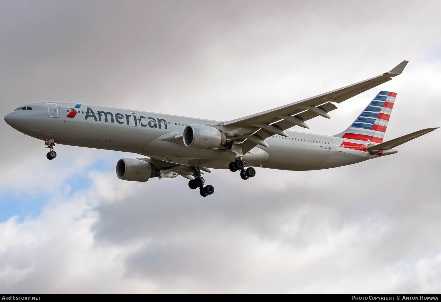 Aircraft Photo of N273AY | Airbus A330-323 | American Airlines | AirHistory.net #263048