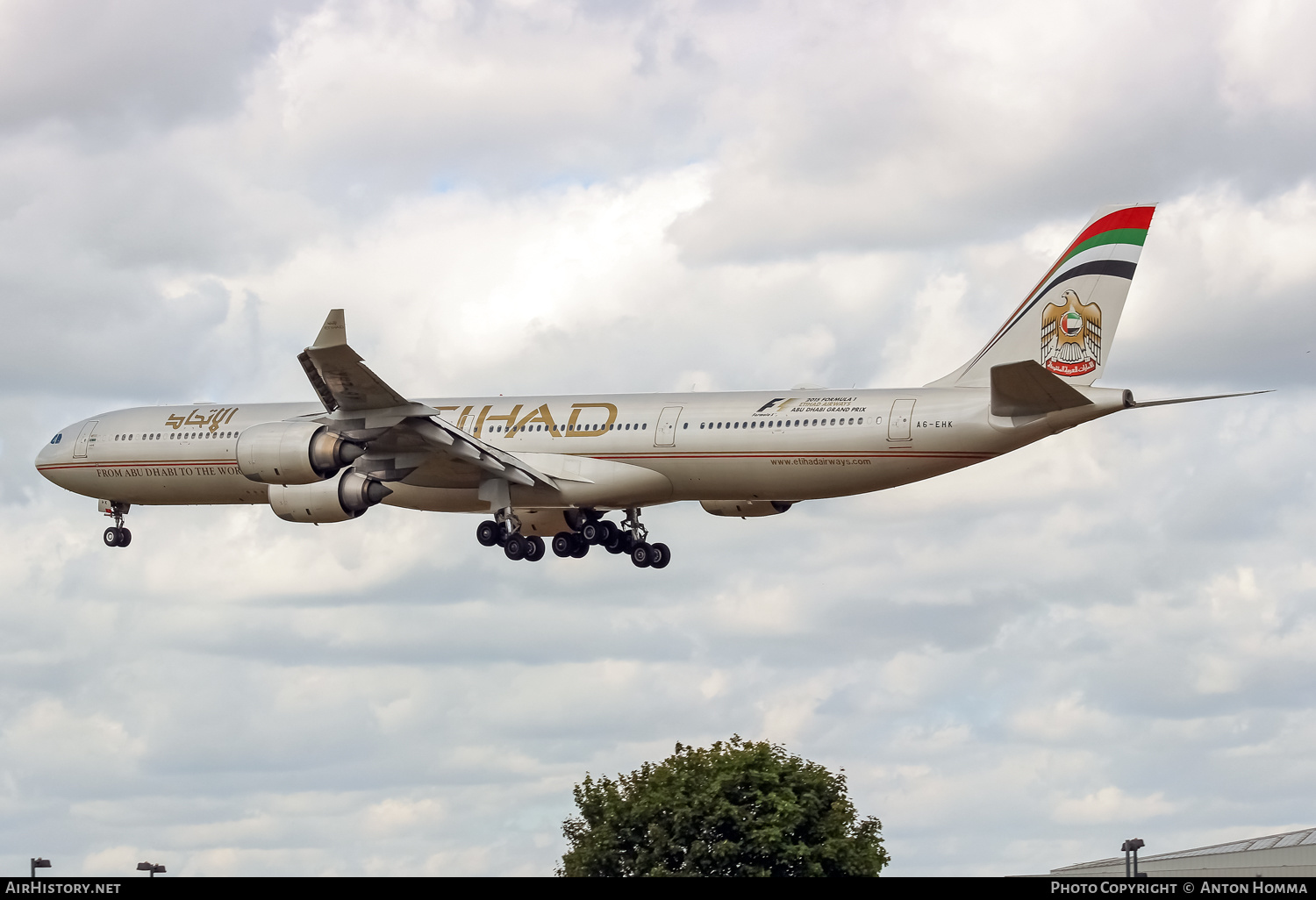 Aircraft Photo of A6-EHK | Airbus A340-642 | Etihad Airways | AirHistory.net #263051