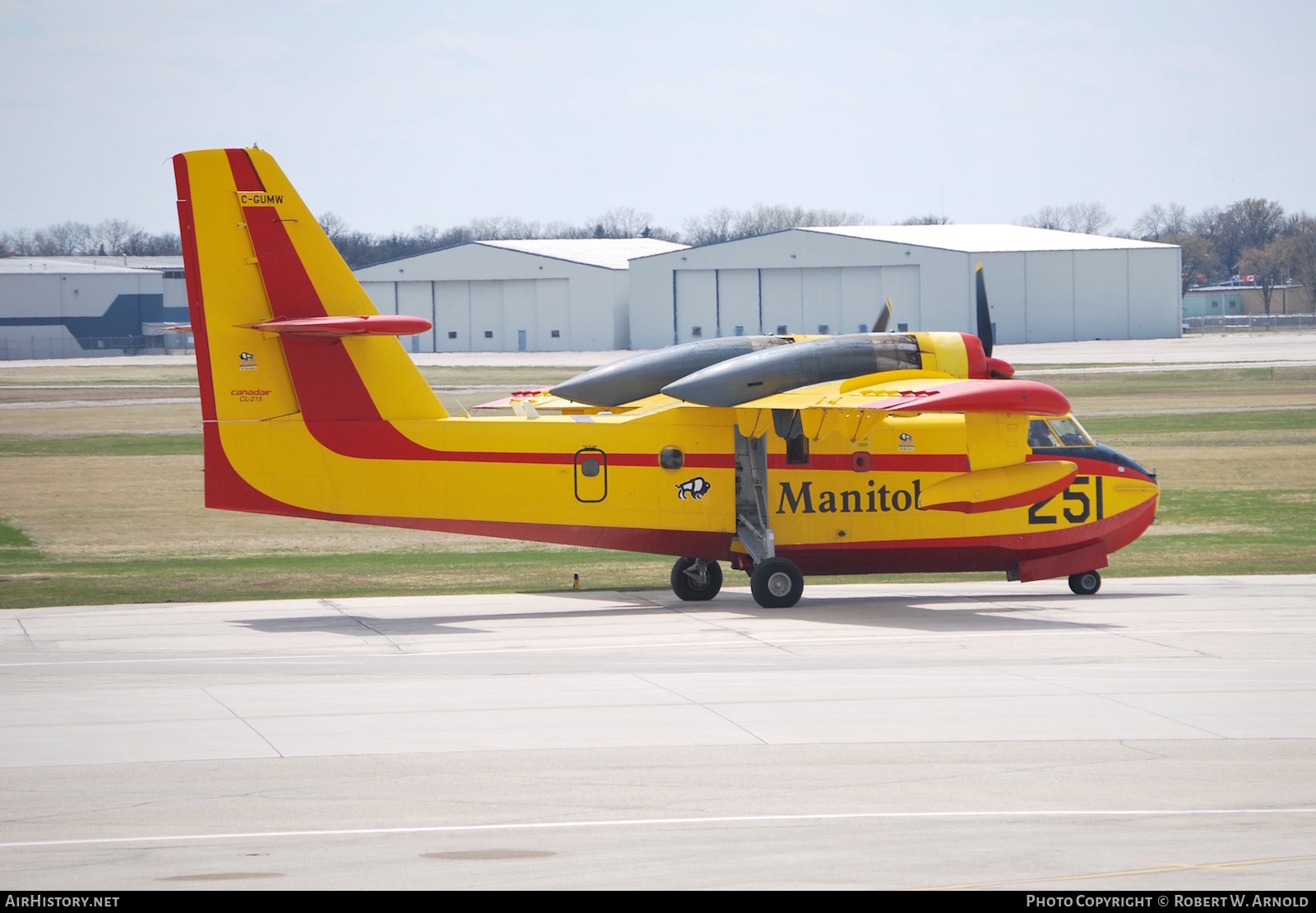 Aircraft Photo of C-GUMW | Canadair CL-215-III (CL-215-1A10) | Manitoba Government Air Service | AirHistory.net #263069