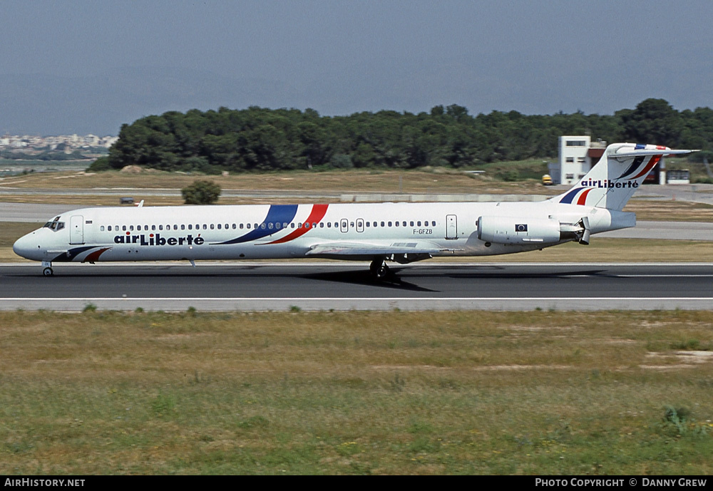 Aircraft Photo of F-GFZB | McDonnell Douglas MD-83 (DC-9-83) | Air Liberté | AirHistory.net #263086