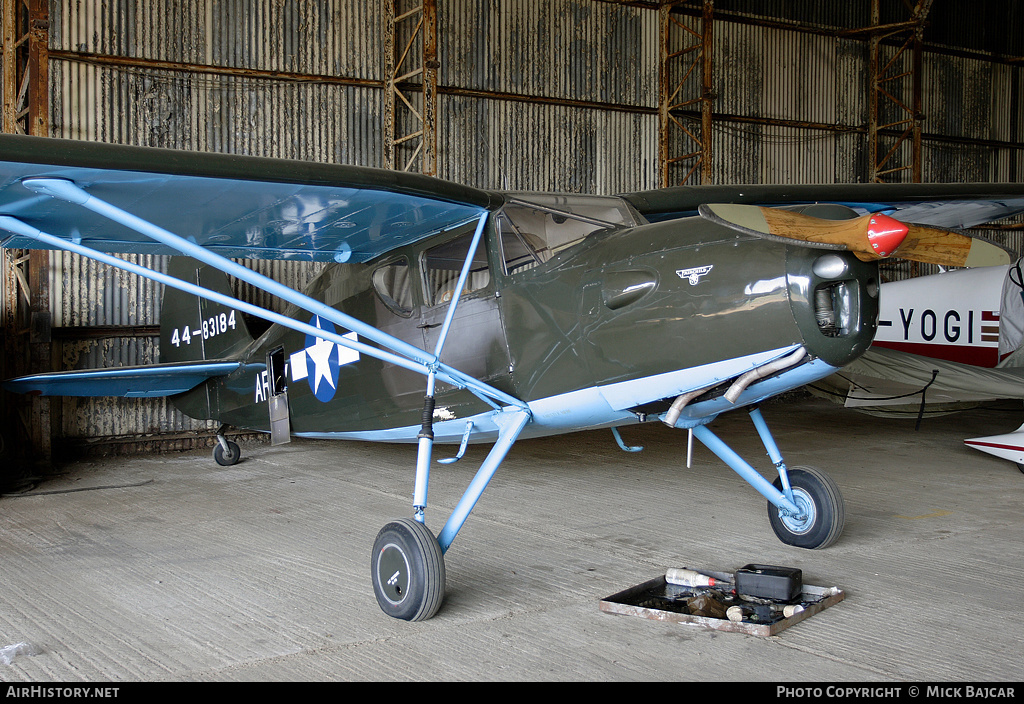 Aircraft Photo of G-RGUS / 44-83184 | Fairchild UC-61K Argus Mk3 (24R-46A) | USA - Air Force | AirHistory.net #263102