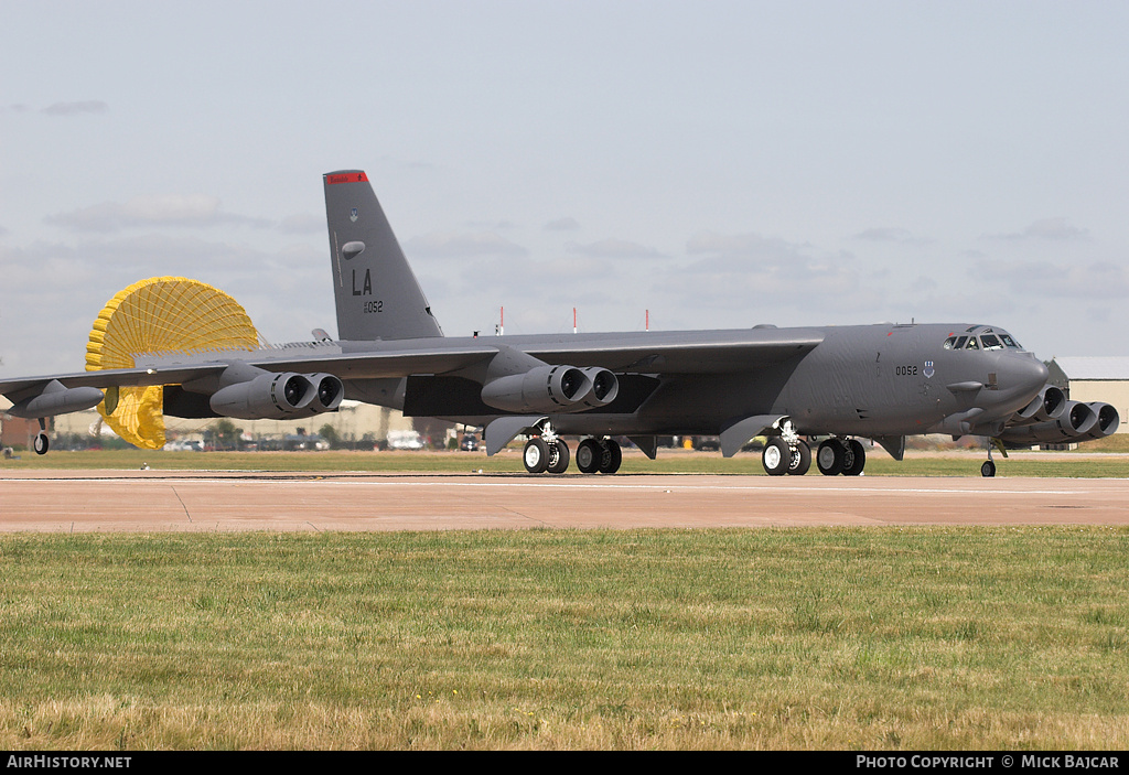 Aircraft Photo of 60-0052 / AF60-052 | Boeing B-52H Stratofortress | USA - Air Force | AirHistory.net #263117
