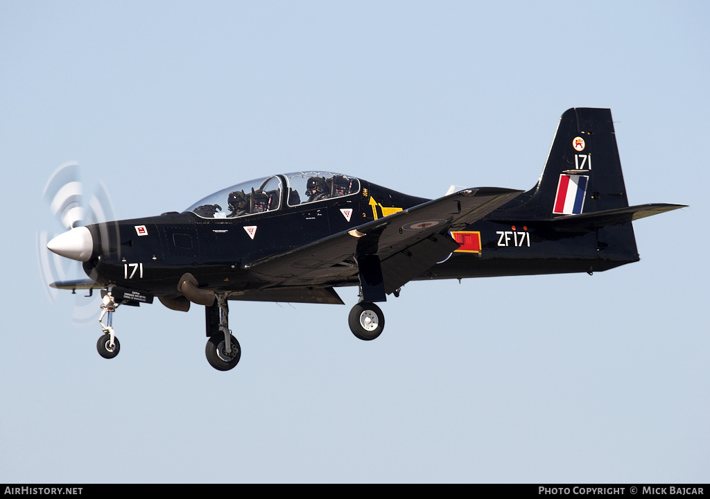 Aircraft Photo of ZF171 | Short S-312 Tucano T1 | UK - Air Force | AirHistory.net #263118