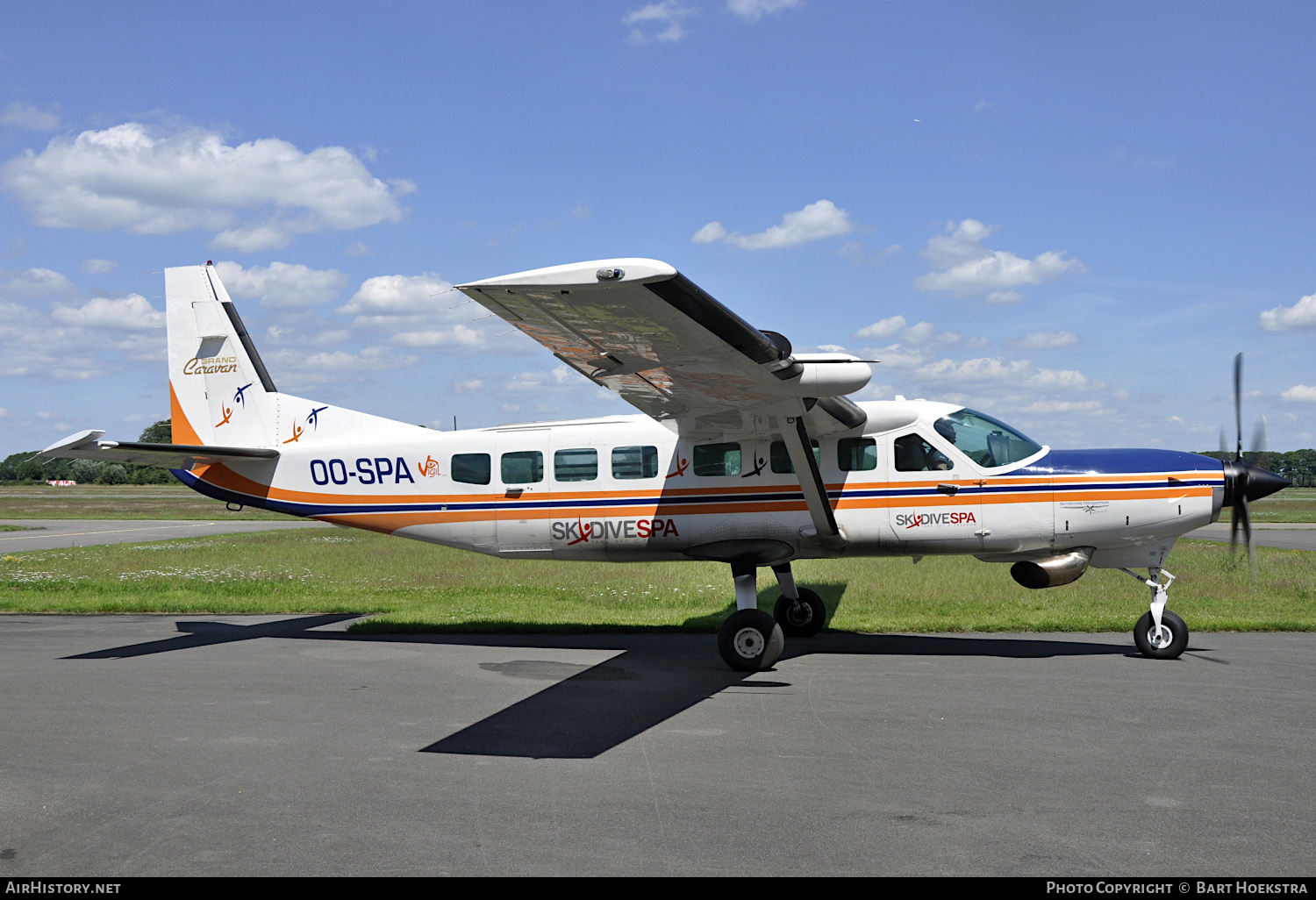 Aircraft Photo of OO-SPA | Cessna 208B Grand Caravan | SkyDive Spa | AirHistory.net #263122