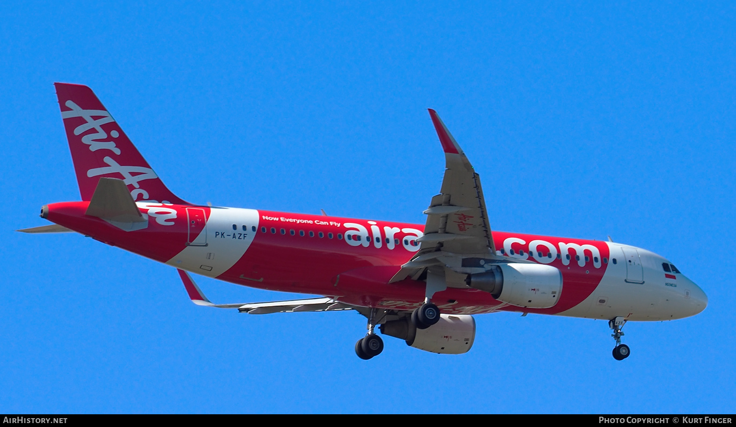 Aircraft Photo of PK-AZF | Airbus A320-216 | AirAsia | AirHistory.net #263123