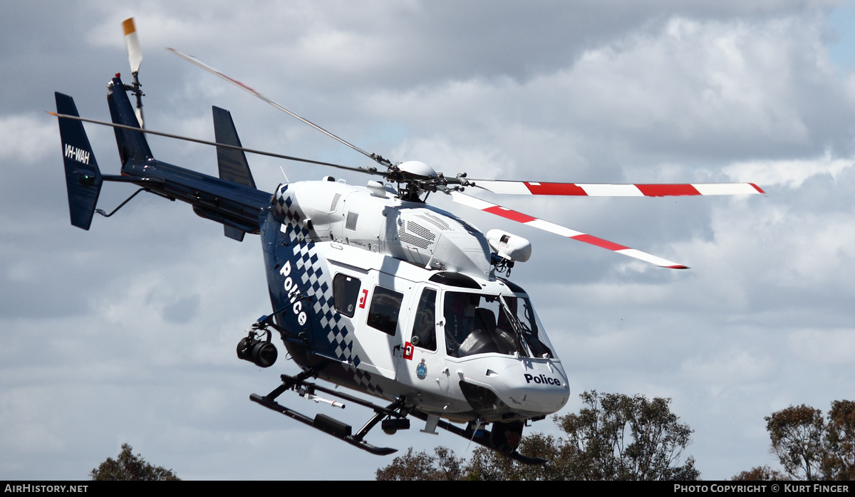 Aircraft Photo of VH-WAH | MBB-Kawasaki BK-117B-2 | Western Australia Police | AirHistory.net #263126