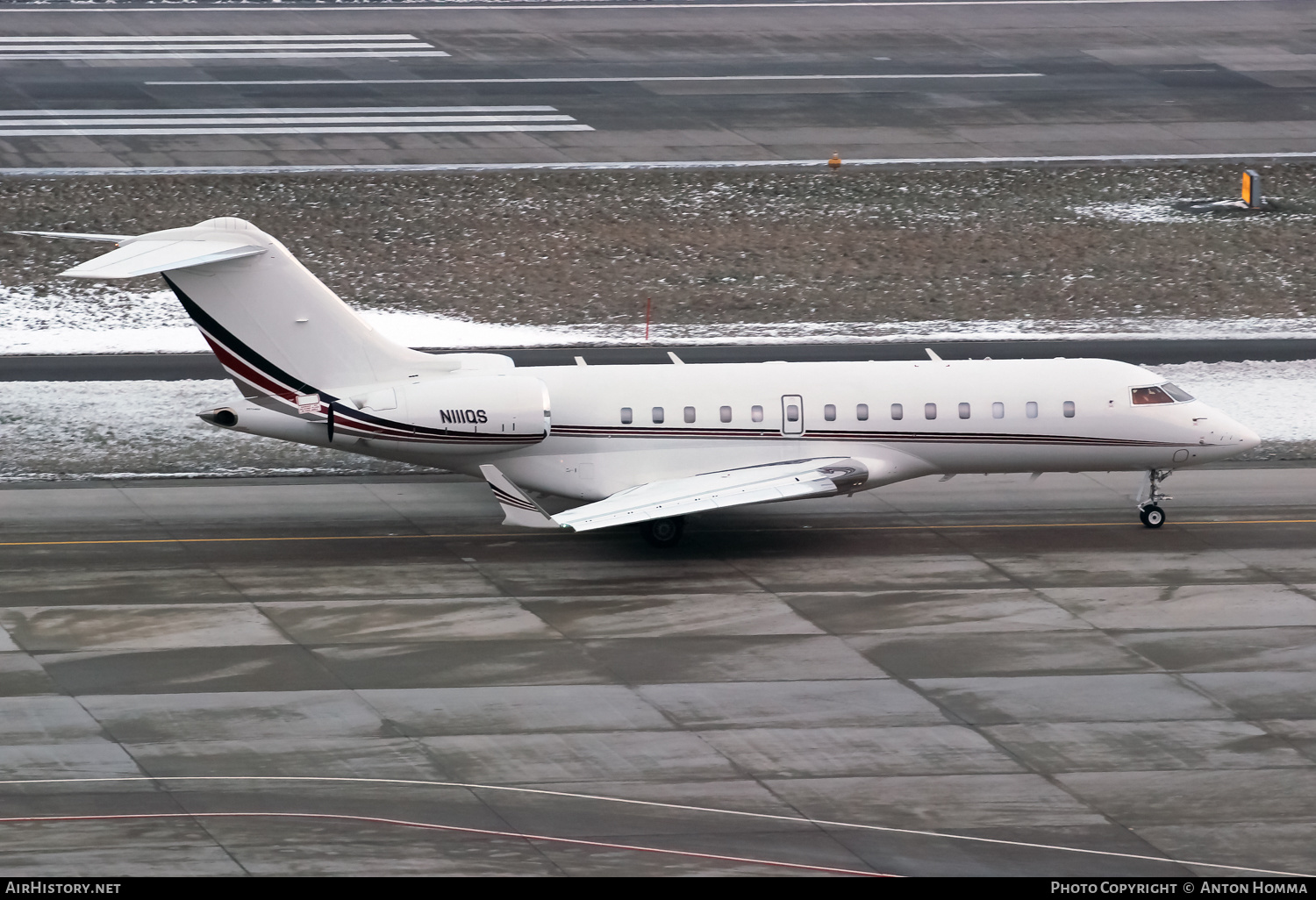 Aircraft Photo of N111QS | Bombardier Global 5000 (BD-700-1A11) | AirHistory.net #263129