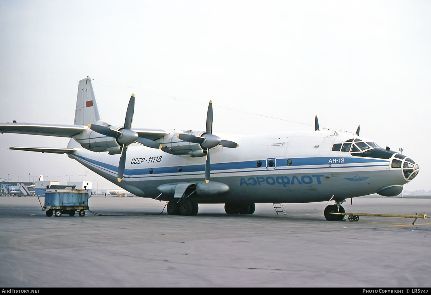 Aircraft Photo of CCCP-11118 | Antonov An-12BP | Aeroflot | AirHistory.net #263154
