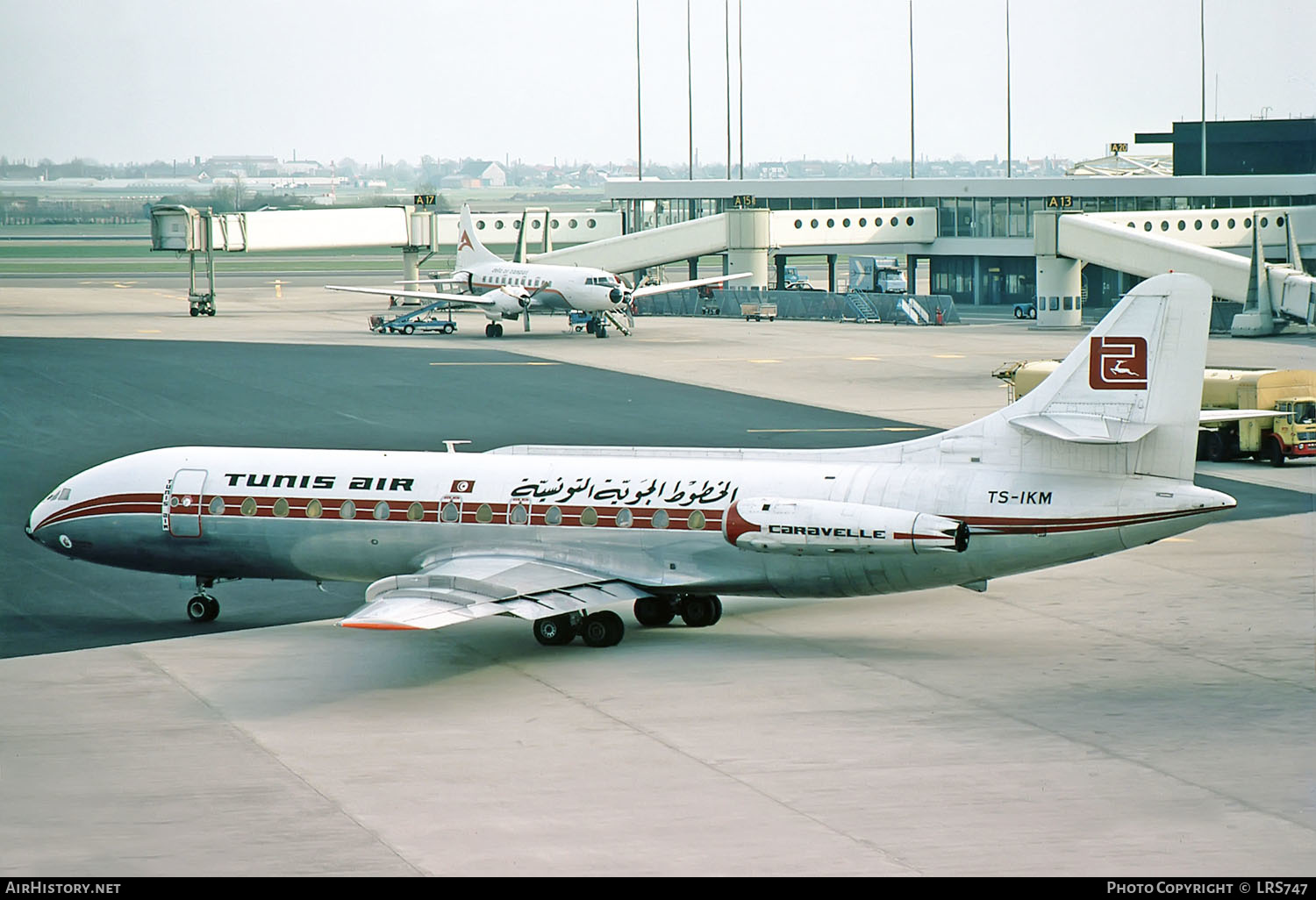 Aircraft Photo of TS-IKM | Sud SE-210 Caravelle III | Tunis Air | AirHistory.net #263160