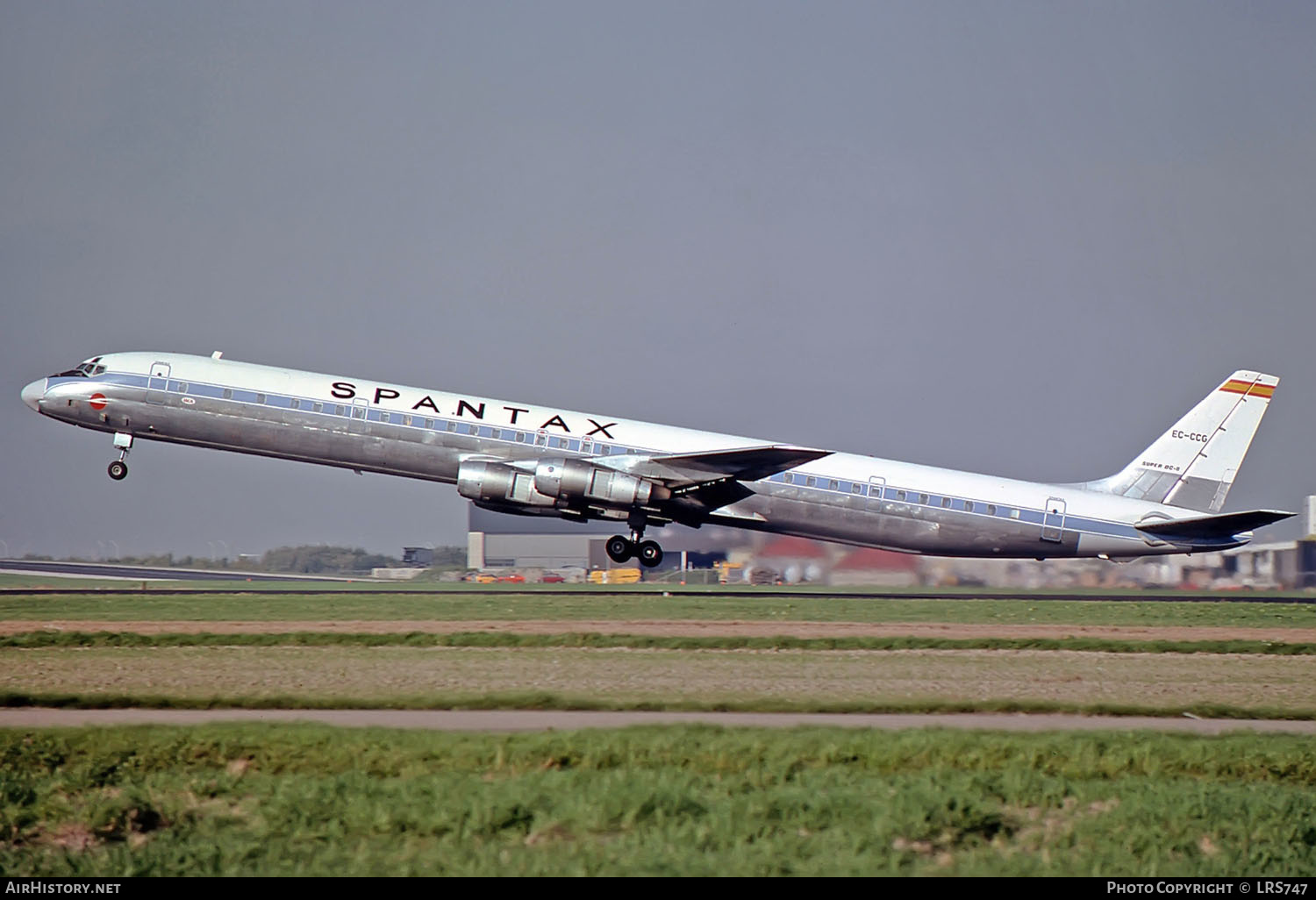 Aircraft Photo of EC-CCG | McDonnell Douglas DC-8-61CF | Spantax | AirHistory.net #263165