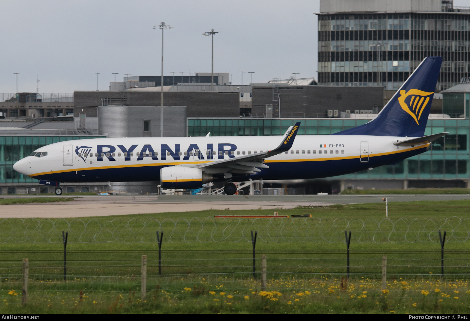 Aircraft Photo of EI-EMO | Boeing 737-8AS | Ryanair | AirHistory.net #263176