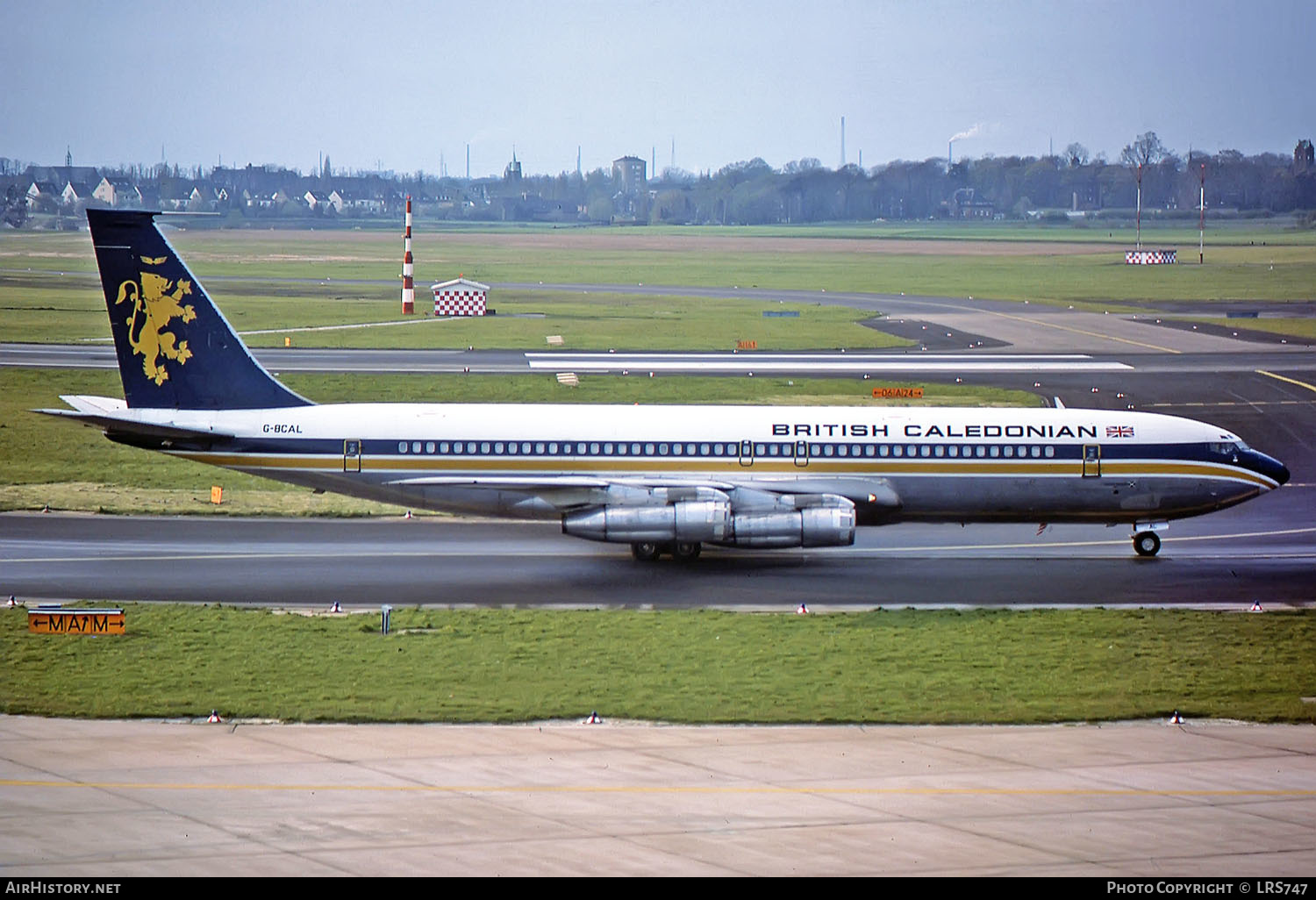 Aircraft Photo of G-BCAL | Boeing 707-338C | British Caledonian Airways | AirHistory.net #263177