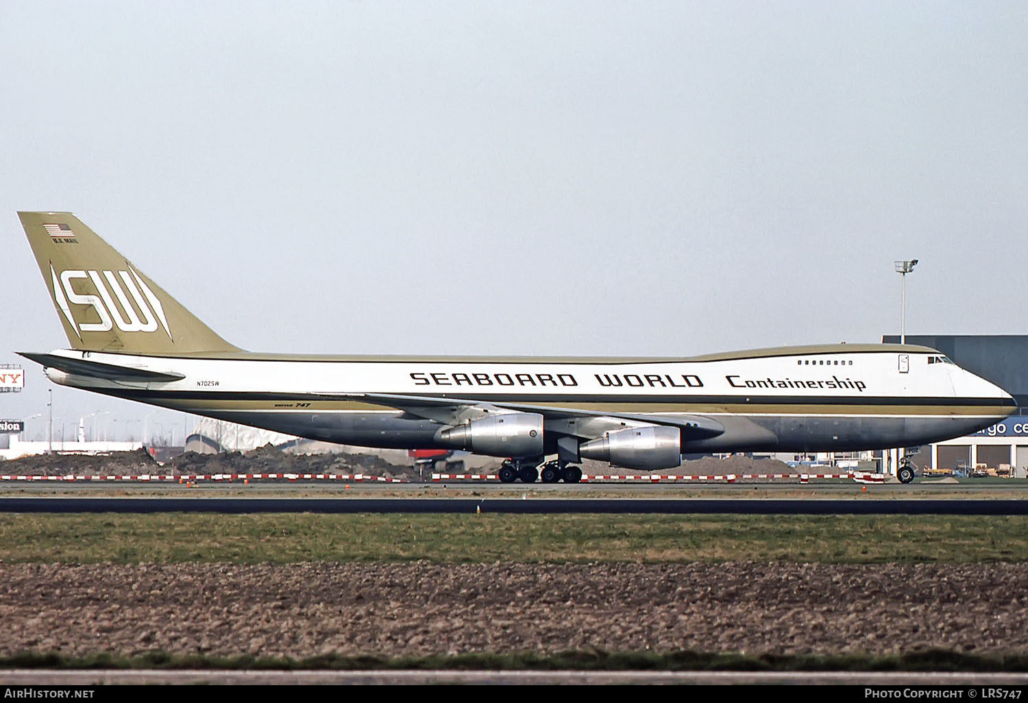 Aircraft Photo of N702SW | Boeing 747-245F/SCD | Seaboard World Airlines | AirHistory.net #263180