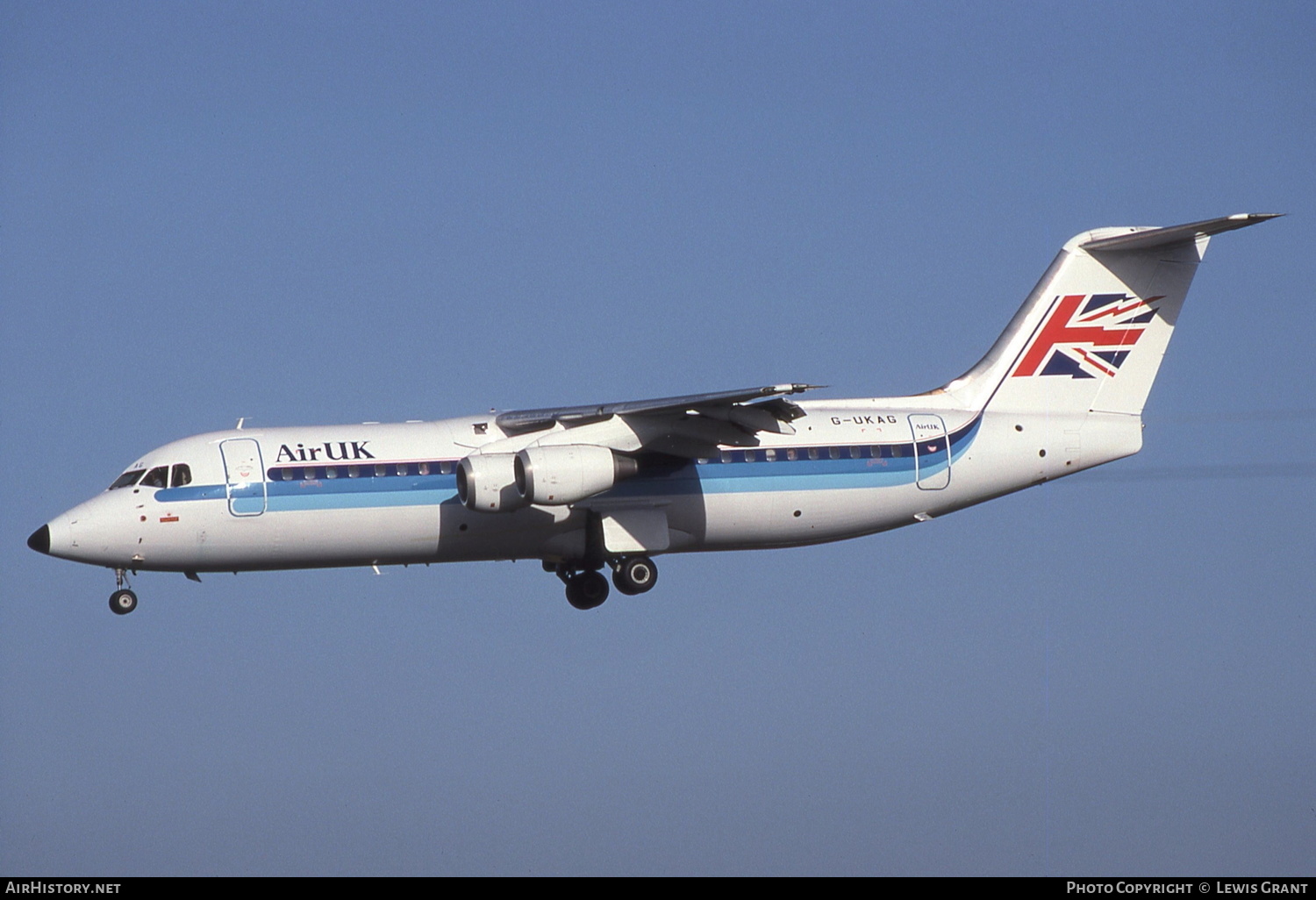 Aircraft Photo of G-UKAG | British Aerospace BAe-146-300 | Air UK | AirHistory.net #263185