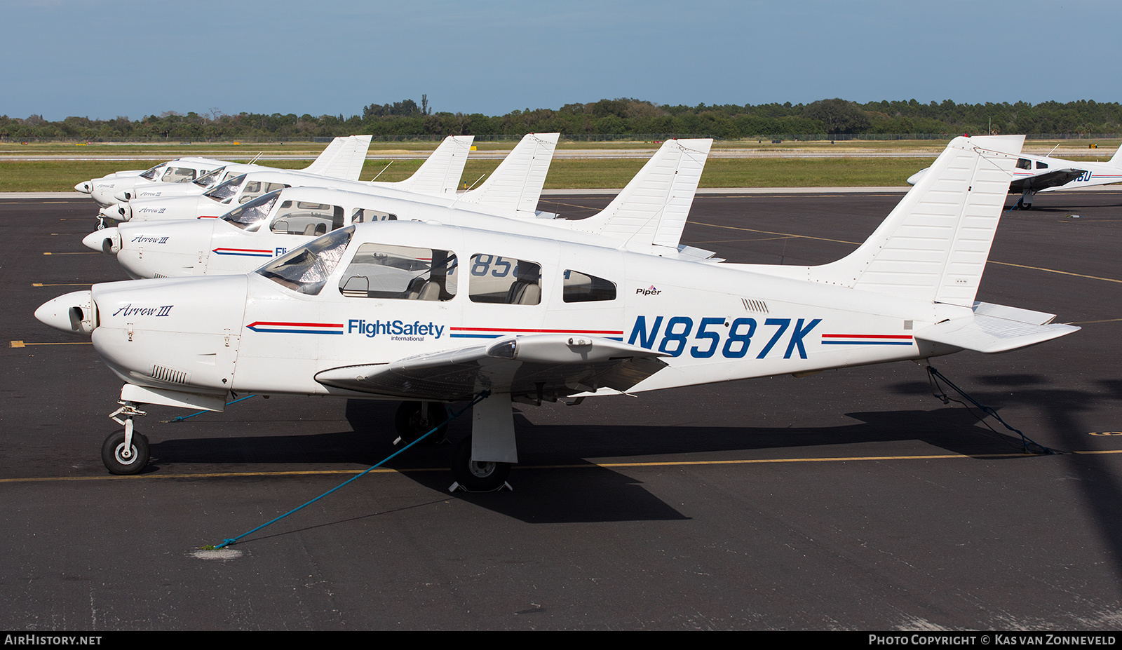 Aircraft Photo of N8587K | Piper PA-28R-201 Arrow III | FlightSafety International | AirHistory.net #263187