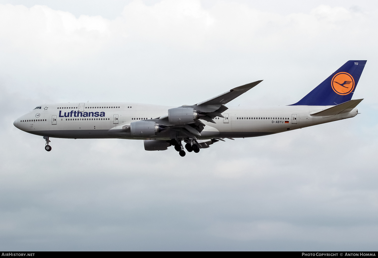 Aircraft Photo of D-ABYU | Boeing 747-830 | Lufthansa | AirHistory.net #263206
