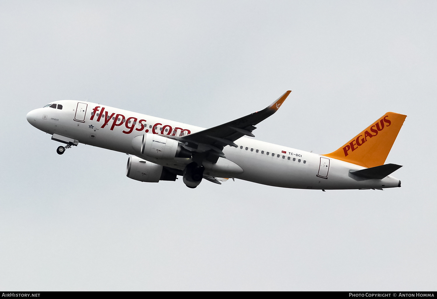 Aircraft Photo of TC-DCI | Airbus A320-216 | Pegasus Airlines | AirHistory.net #263213