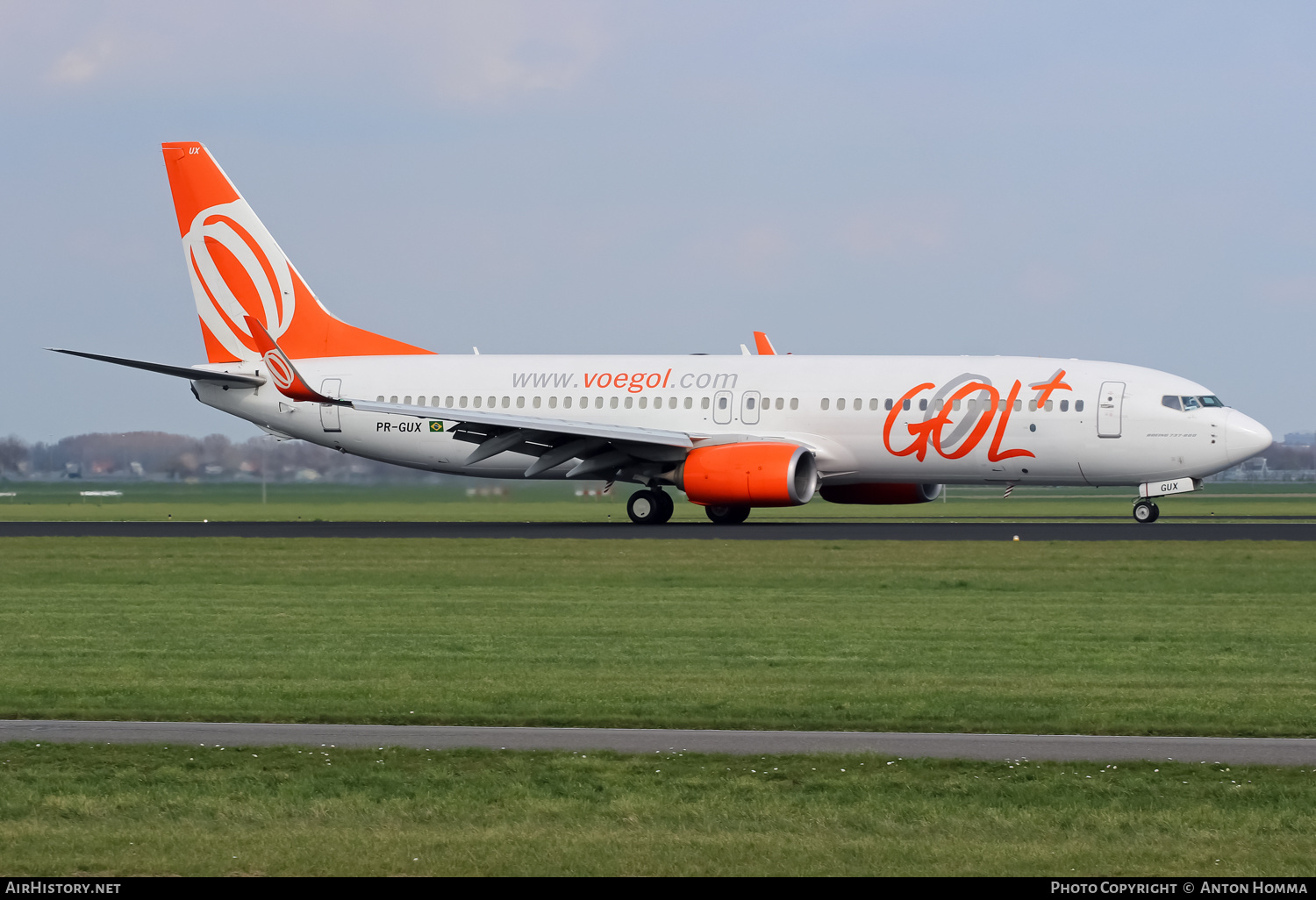 Aircraft Photo of PR-GUX | Boeing 737-8EH | GOL Linhas Aéreas | AirHistory.net #263214