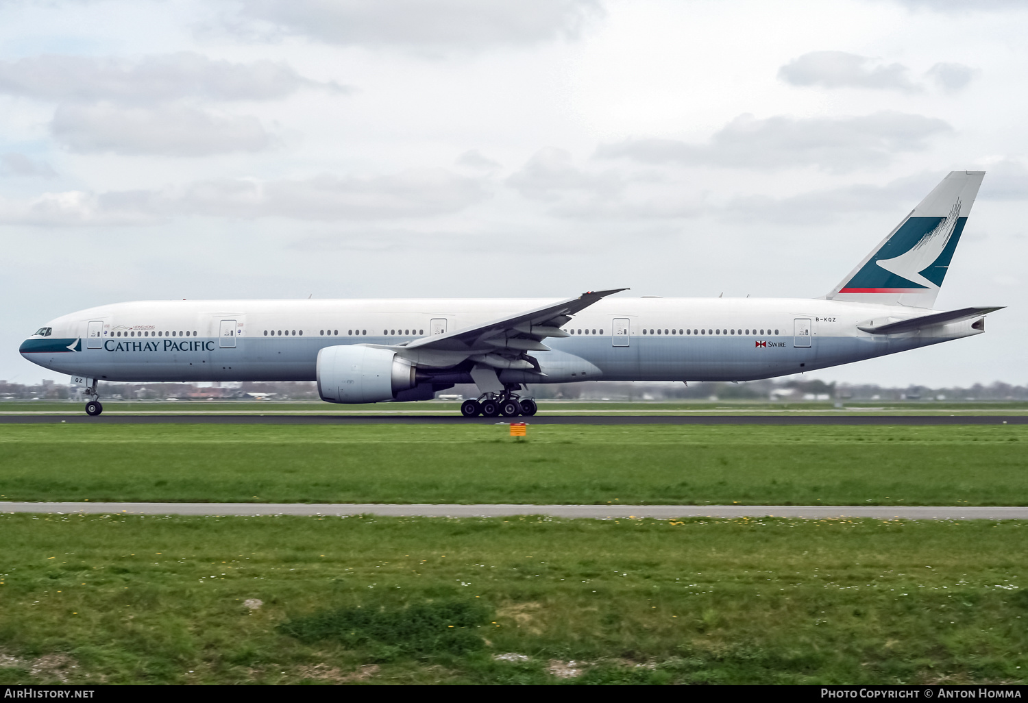 Aircraft Photo of B-KQZ | Boeing 777-367/ER | Cathay Pacific Airways | AirHistory.net #263218