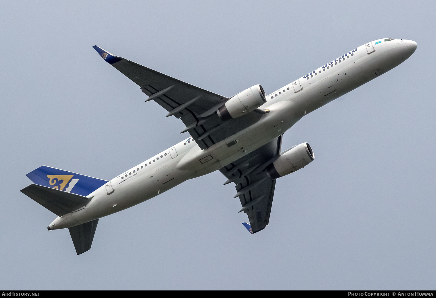 Aircraft Photo of P4-KCU | Boeing 757-23N | Air Astana | AirHistory.net #263225