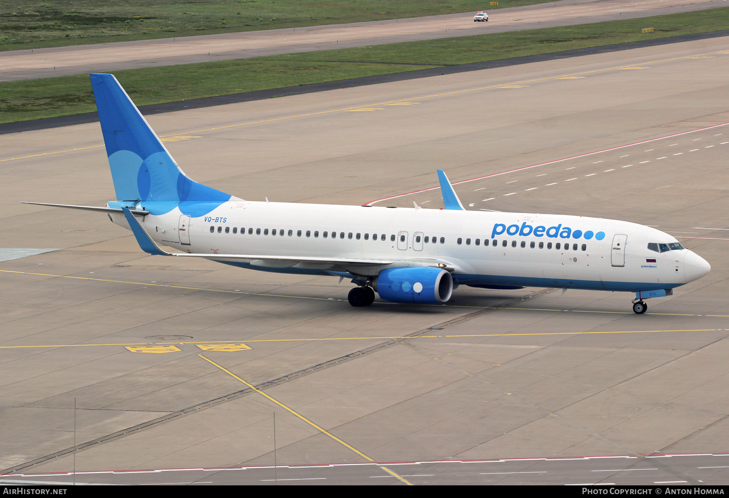 Aircraft Photo of VQ-BTS | Boeing 737-8FZ | Pobeda Airlines | AirHistory.net #263228