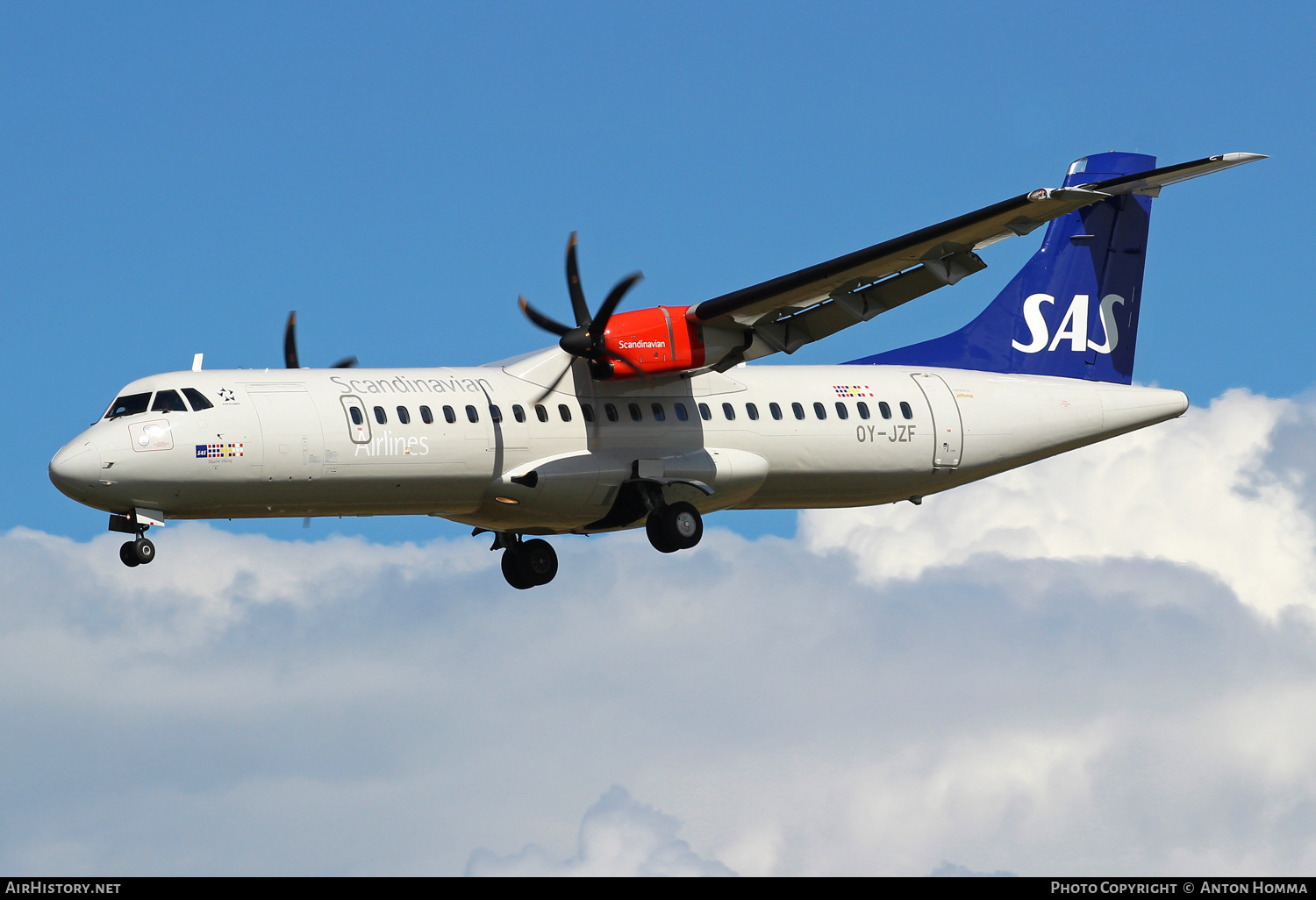 Aircraft Photo of OY-JZF | ATR ATR-72-600 (ATR-72-212A) | Scandinavian Airlines - SAS | AirHistory.net #263237