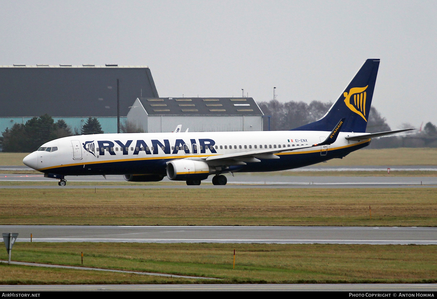 Aircraft Photo of EI-ENX | Boeing 737-8AS | Ryanair | AirHistory.net #263245