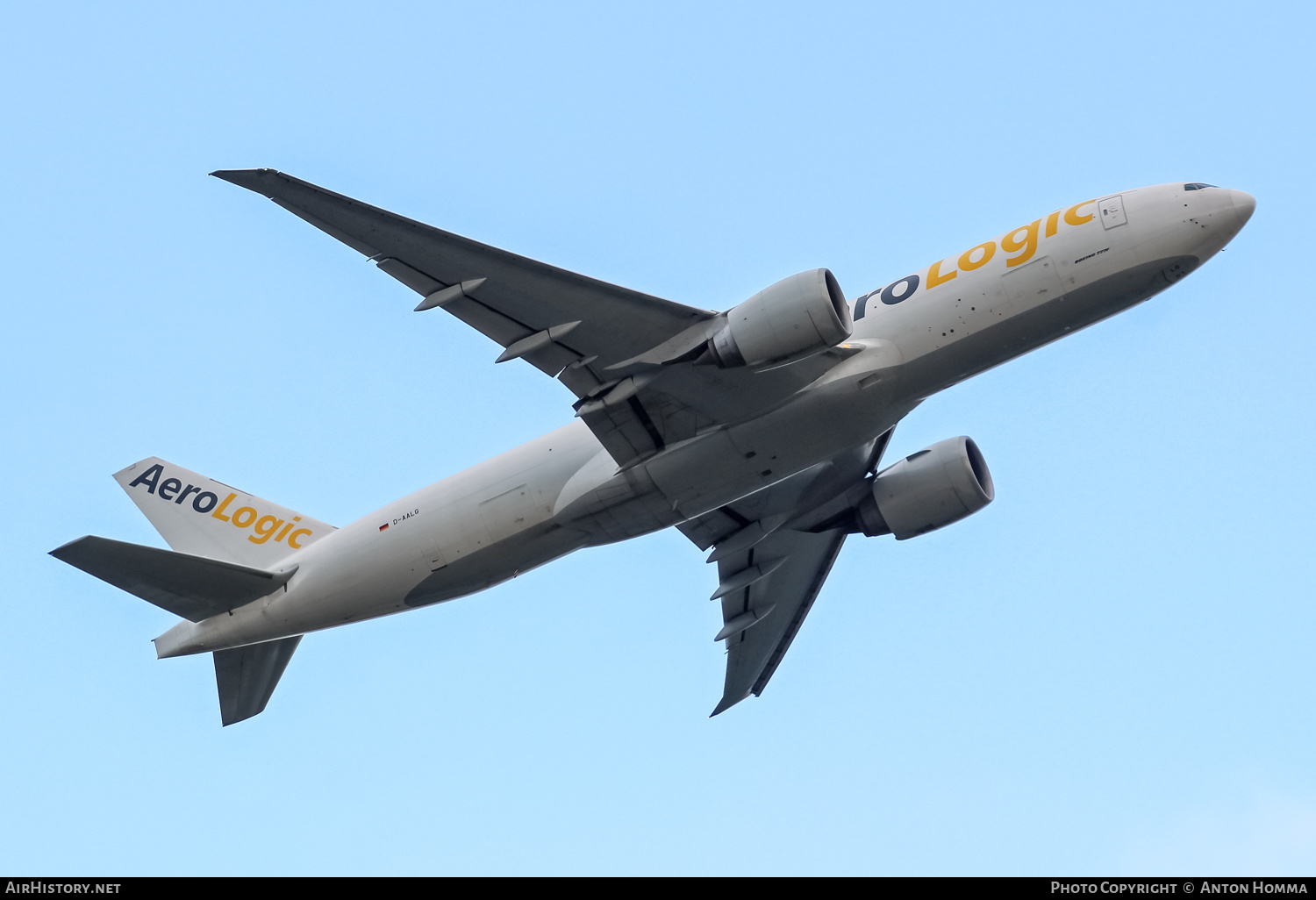 Aircraft Photo of D-AALG | Boeing 777-FZN | AeroLogic | AirHistory.net #263249