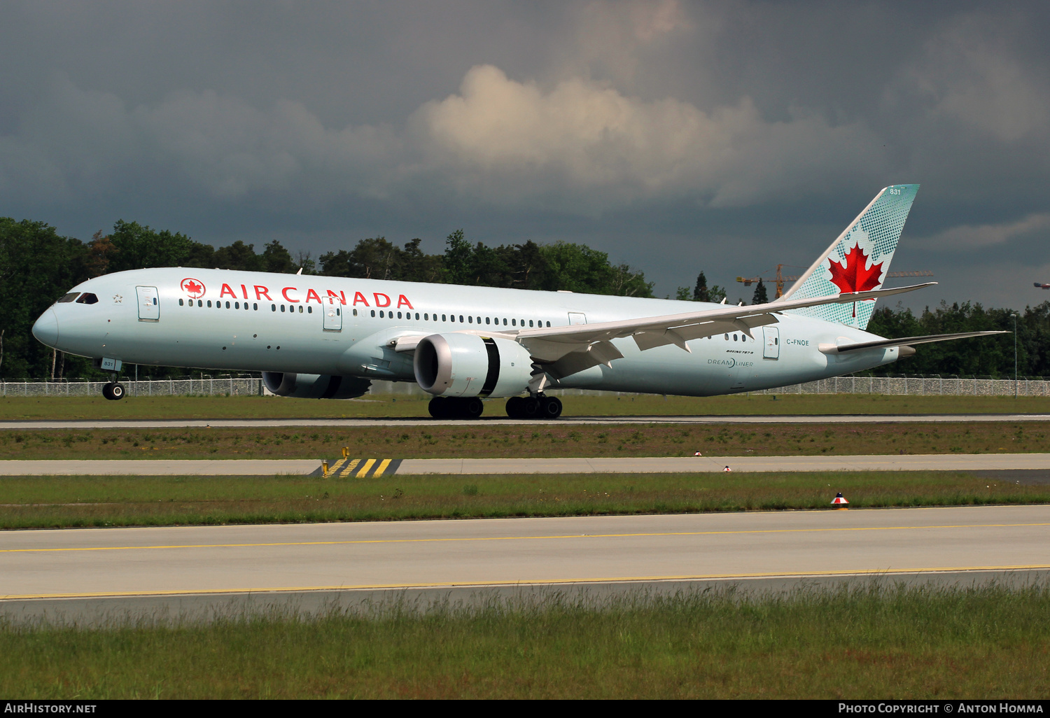 Aircraft Photo of C-FNOE | Boeing 787-9 Dreamliner | Air Canada | AirHistory.net #263266
