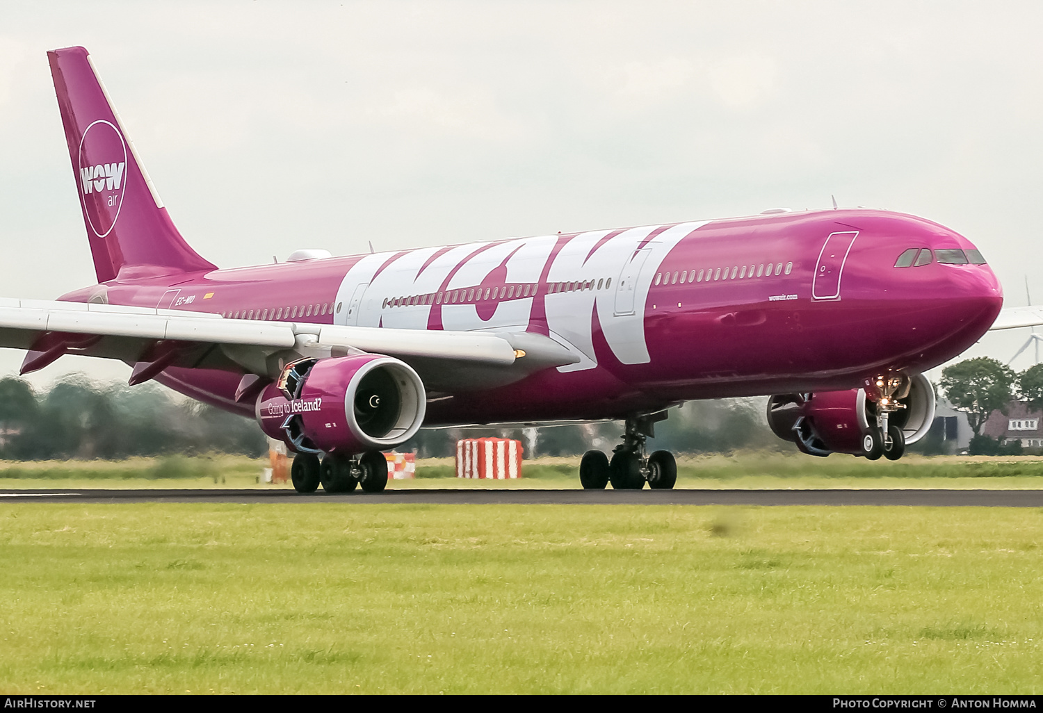 Aircraft Photo of EC-MIO | Airbus A330-343E | WOW Air | AirHistory.net #263268