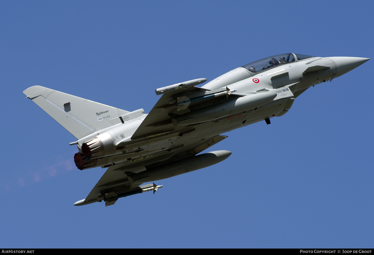 Aircraft Photo of CSX55169 | Eurofighter EF-2000 Typhoon T | Italy - Air Force | AirHistory.net #263291