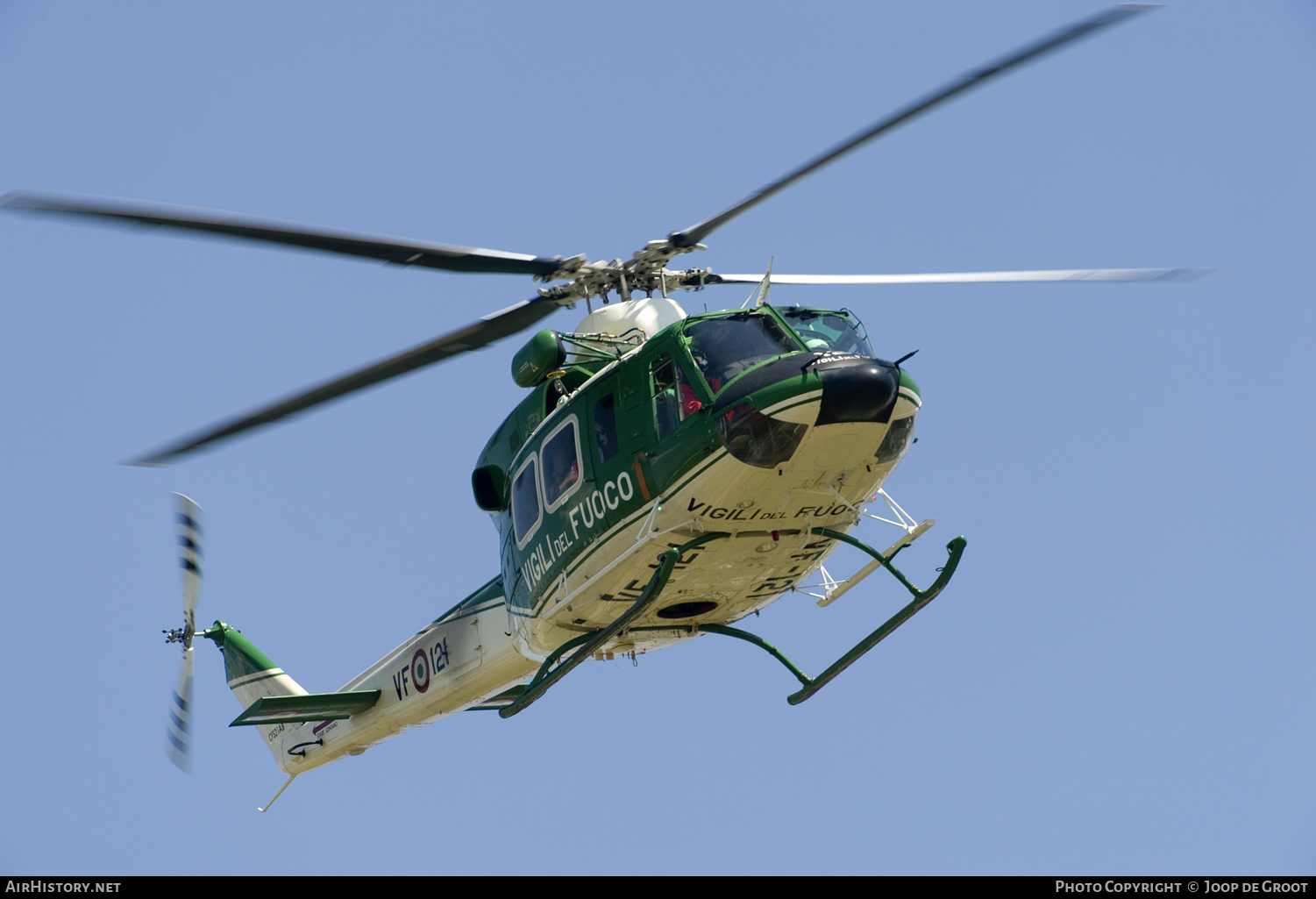 Aircraft Photo of VF-121 / CFS21AB | Agusta AB-412 | Italy - Vigili del Fuoco | AirHistory.net #263292