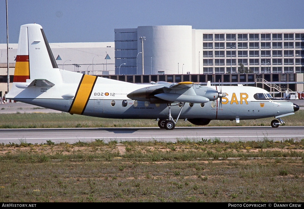 Aircraft Photo of D2-03 | Fokker F27-200MAR Maritime | Spain - Air Force | AirHistory.net #263296