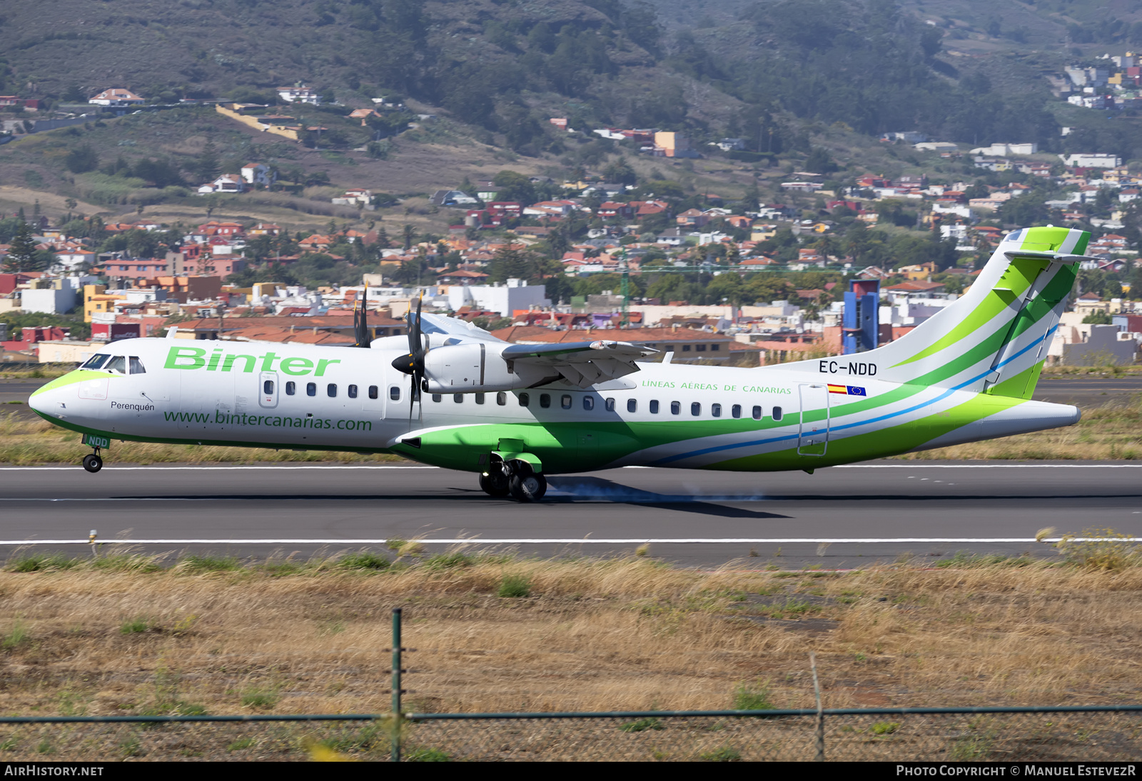 Aircraft Photo of EC-NDD | ATR ATR-72-600 (ATR-72-212A) | Binter Canarias | AirHistory.net #263308