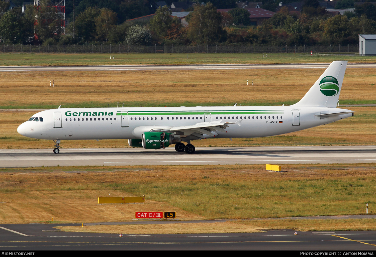 Aircraft Photo of D-ASTV | Airbus A321-211 | Germania | AirHistory.net #263312