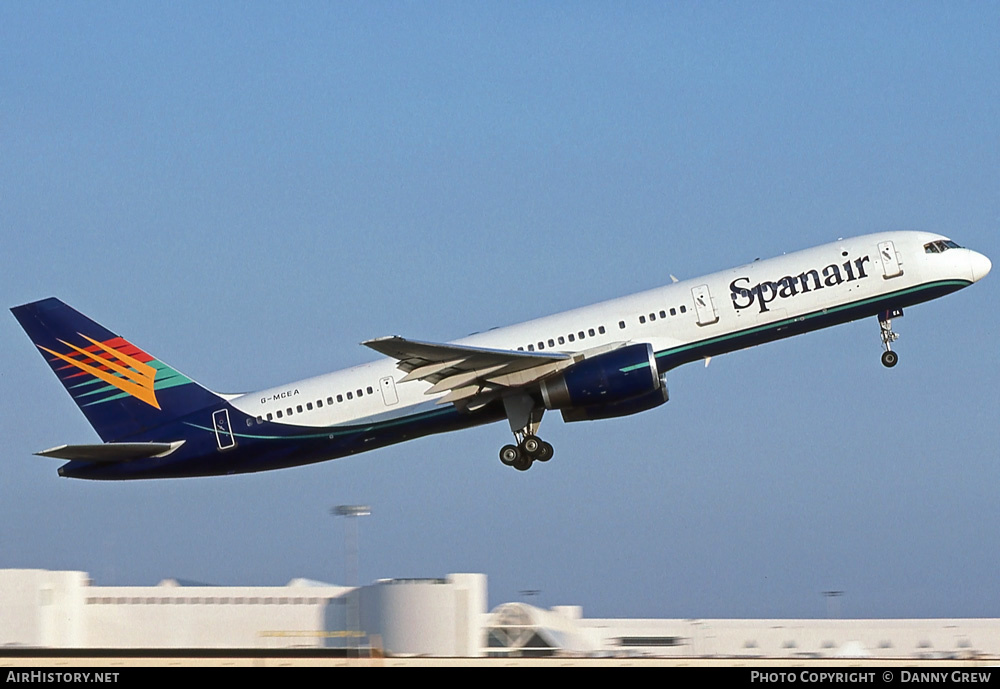 Aircraft Photo of G-MCEA | Boeing 757-225 | Spanair | AirHistory.net #263316