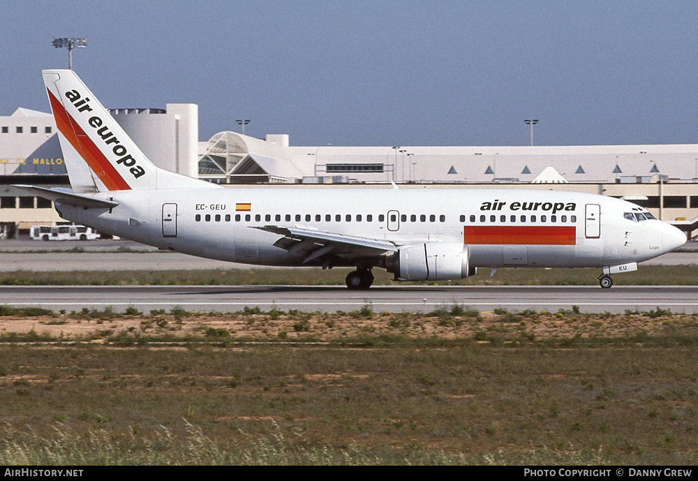 Aircraft Photo of EC-GEU | Boeing 737-375 | Air Europa | AirHistory.net #263330