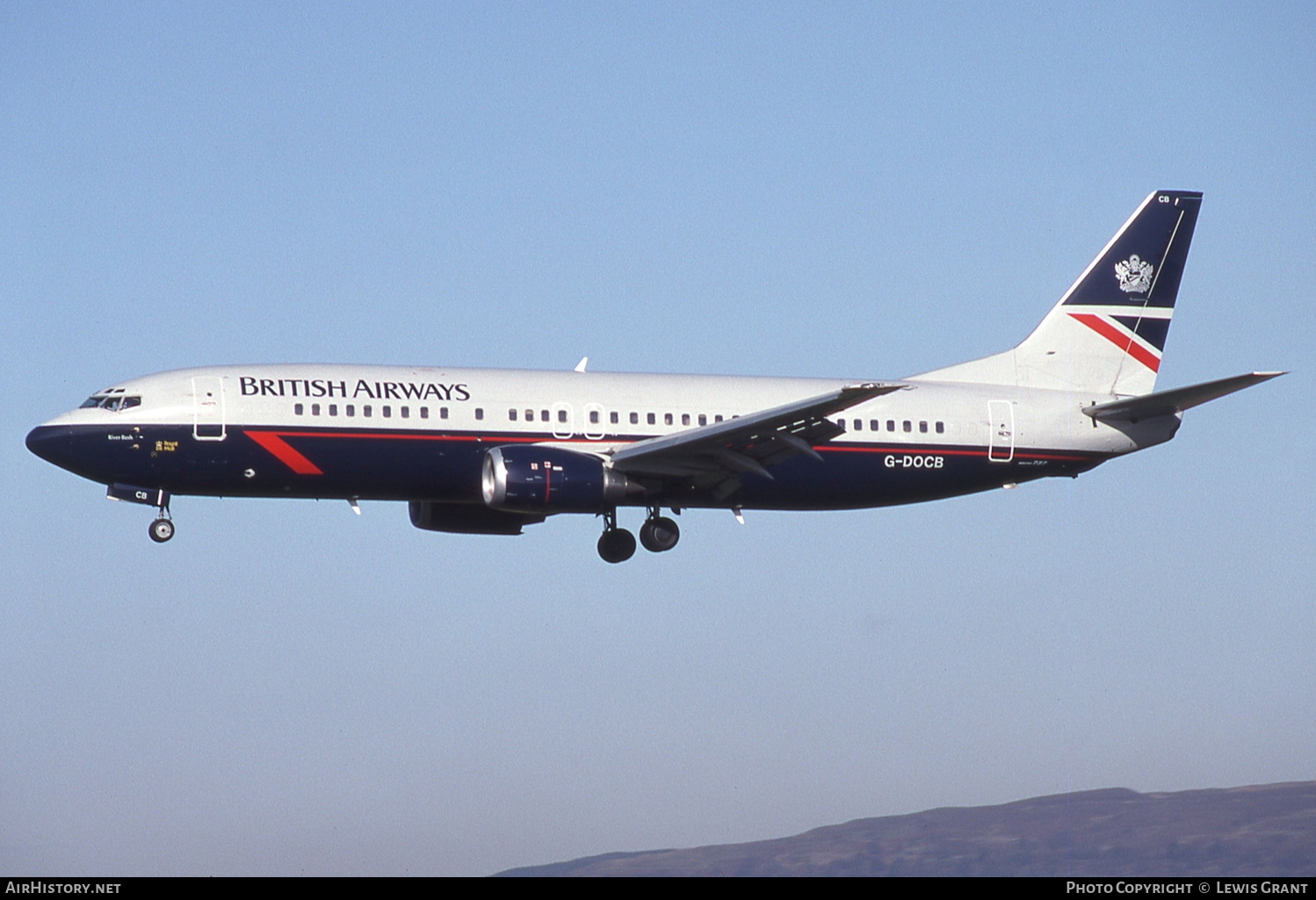 Aircraft Photo of G-DOCB | Boeing 737-436 | British Airways | AirHistory.net #263332