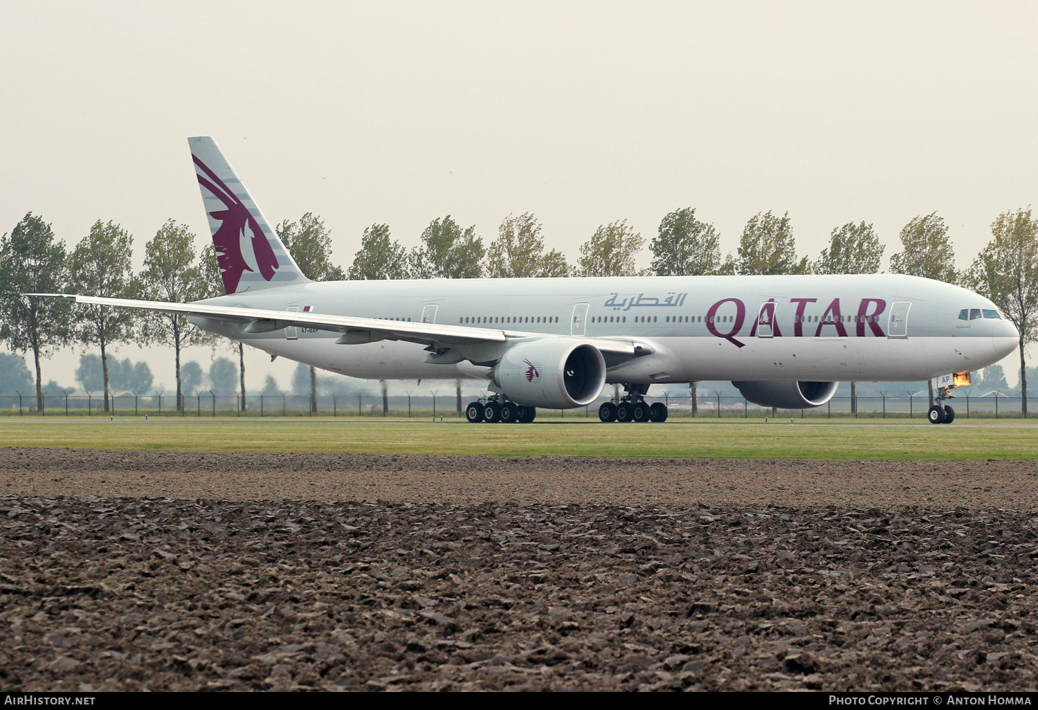 Aircraft Photo of A7-BAP | Boeing 777-3DZ/ER | Qatar Airways | AirHistory.net #263351