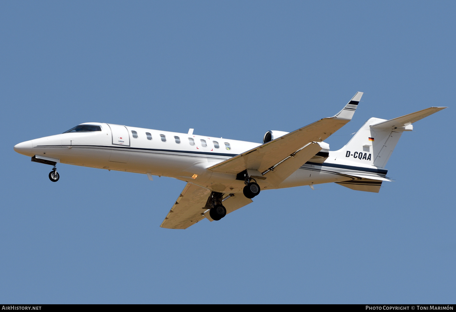 Aircraft Photo of D-CQAA | Learjet 45 | AirHistory.net #263354