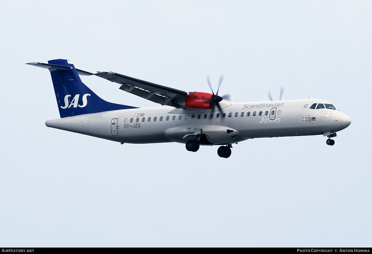 Aircraft Photo of OY-JZG | ATR ATR-72-600 (ATR-72-212A) | Scandinavian Airlines - SAS | AirHistory.net #263360