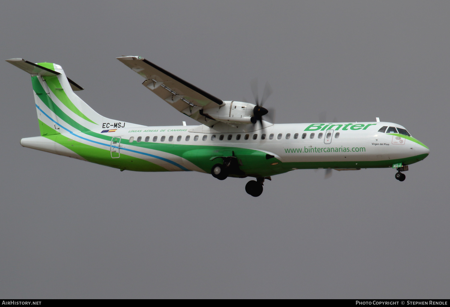 Aircraft Photo of EC-MSJ | ATR ATR-72-600 (ATR-72-212A) | Binter Canarias | AirHistory.net #263385